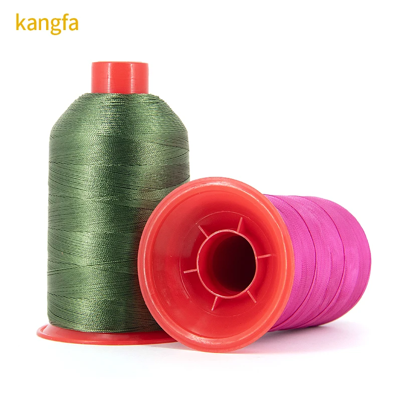 Высокопрочная нить Nylon6 связная TEX45 хорошего качества швейная TKT60