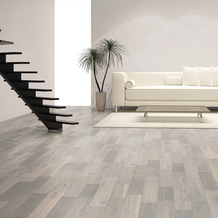Strong Load-bearing Capacity Customized Waterproof SPC PVC Flooring Click Lock Easy To Install