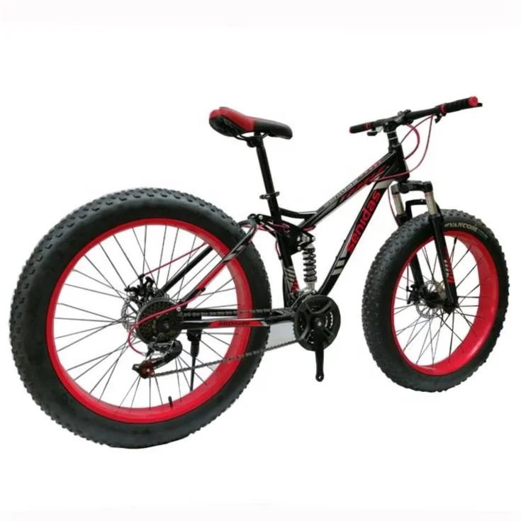 Factory price wholesale 21 speed mountain folding bicycles 26*4.0 fat tire bikes