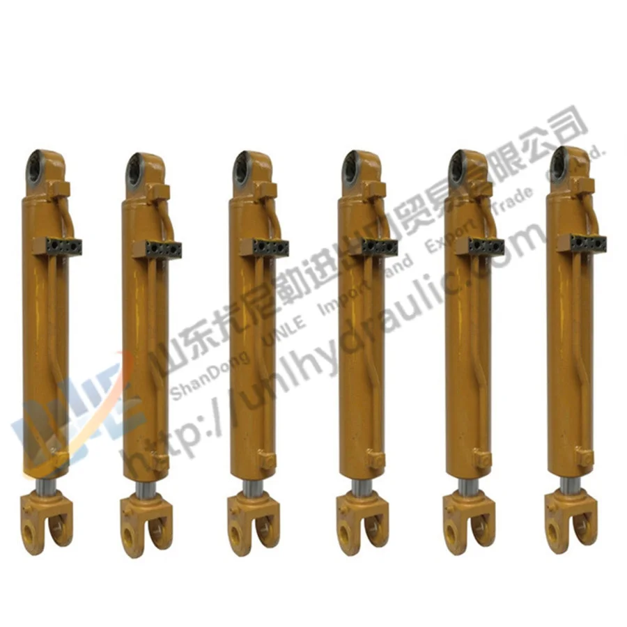 Engineering boom compliant double acting general hydraulic cylinder for used excavators