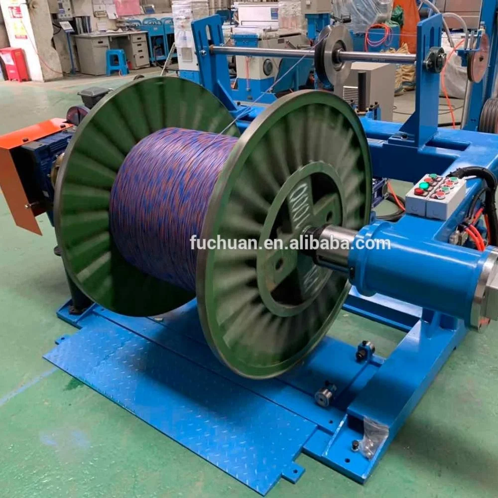 Kunshan Fuchuan высокоскоростной кабельный экструдер Оловянная машина ПВХ HFFR изоляция эмаль медная проволочная для производства