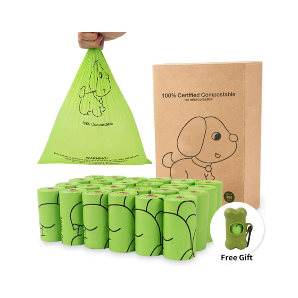New Design dog poop waste bag bio dog poop bag  portable dog poop bag for cleaning and hygiene