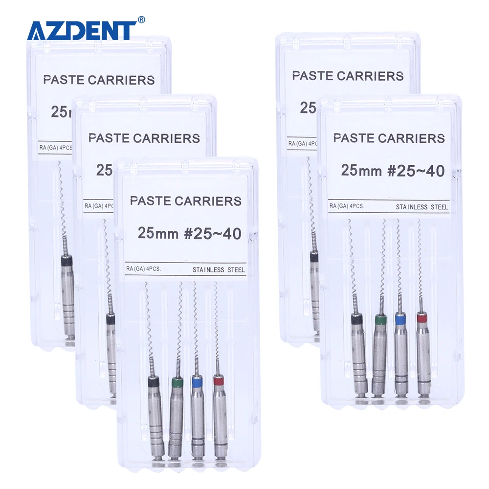 Dental rotary paste carriers stainless steel endo paste carrier