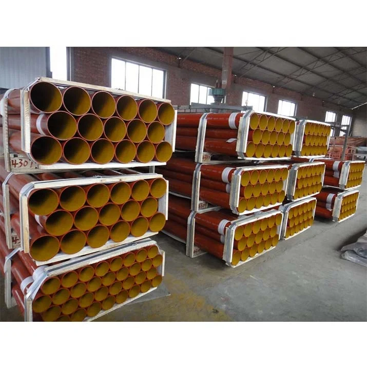 En877 standard SML cast iron hubless epoxy pipe epoxy coated size from DN40 To DN300  factory price for sewer system