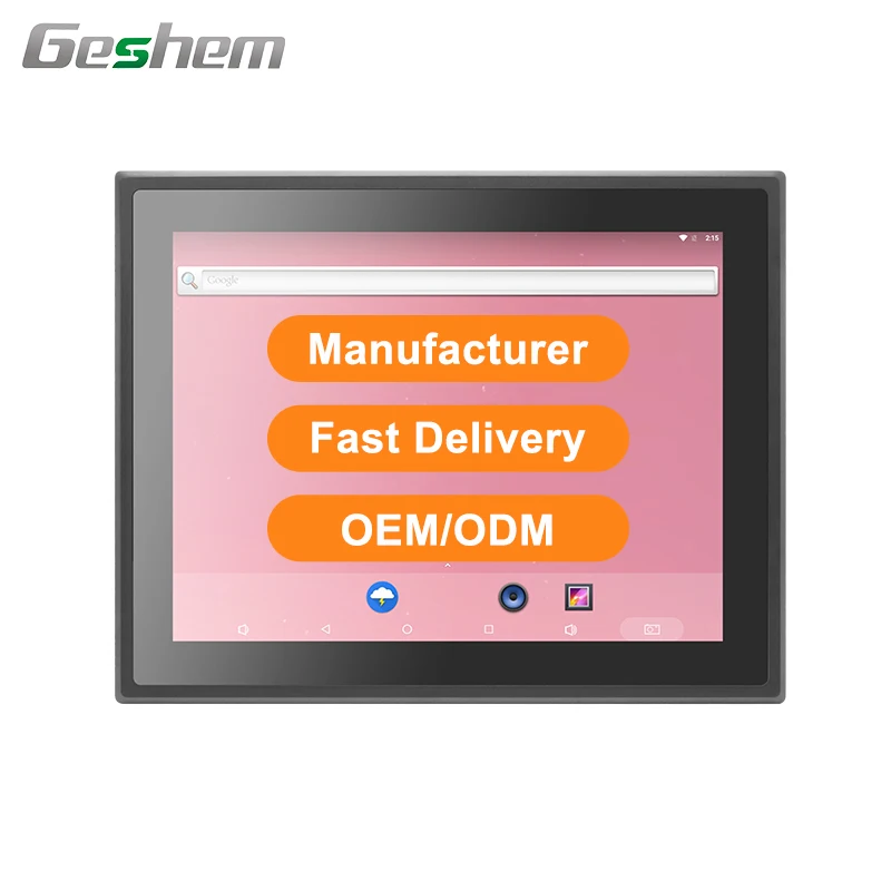 15 Inch Embedded Industrial Android All In One Touch Screen Computer New Arrival Waterproof Industrial PC Panel