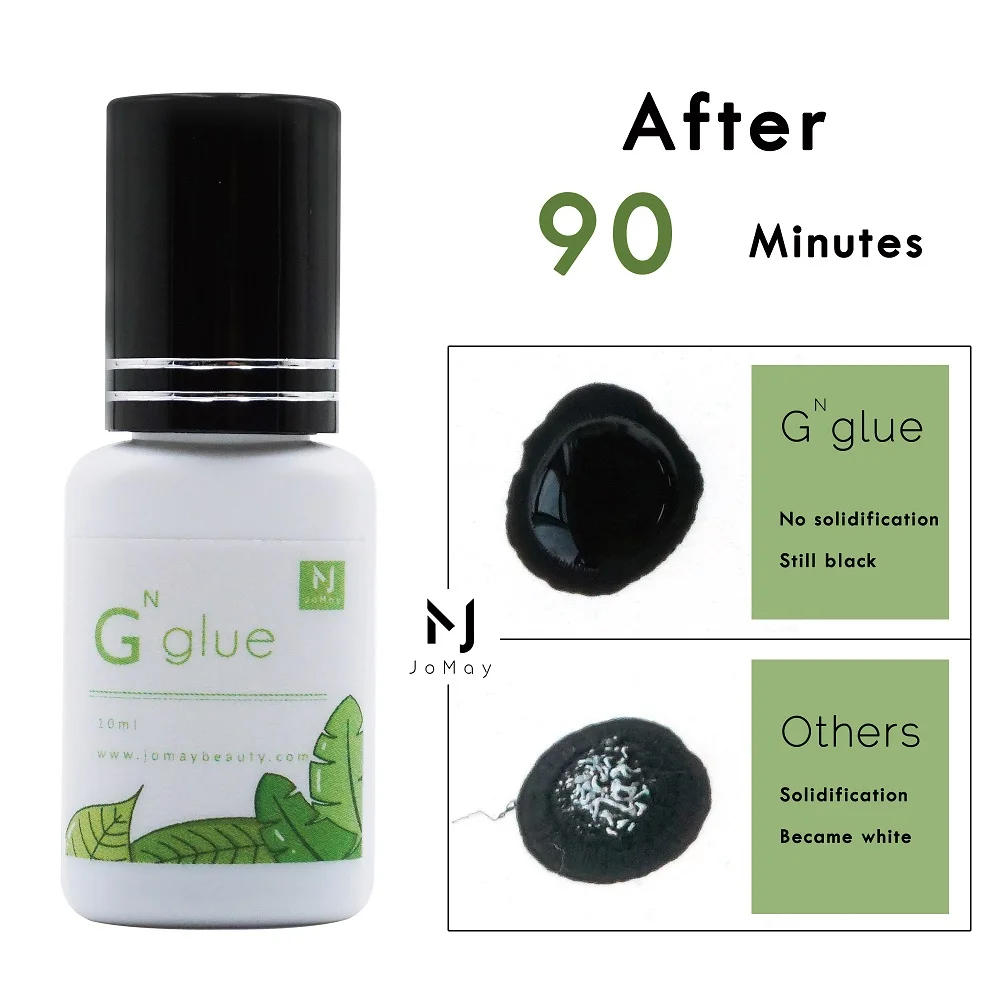 Jomay adhesive wholesale korea 5g waterproof latex free adhesive  costumize 0.2 professional mink japan glue for lash extention