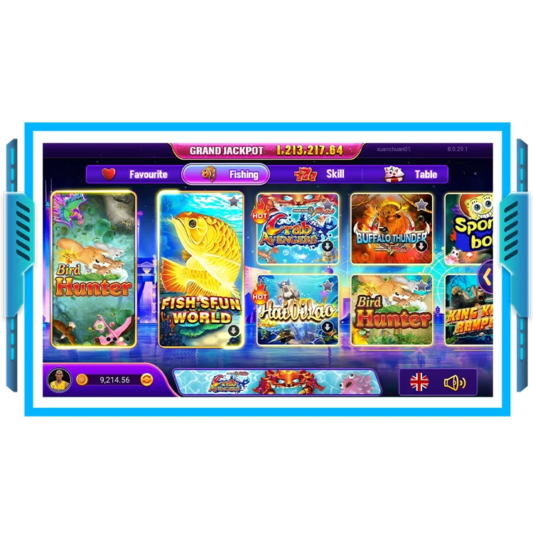Handheld Game Video Game Controller Vpower Fish App Golden Dragon Mobile Online Game Software