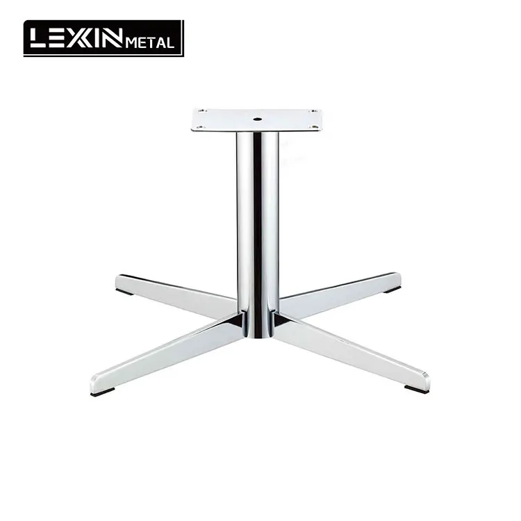 Furniture accessories parts chair components black iron painting swivel chair base office aluminium star stable base chair