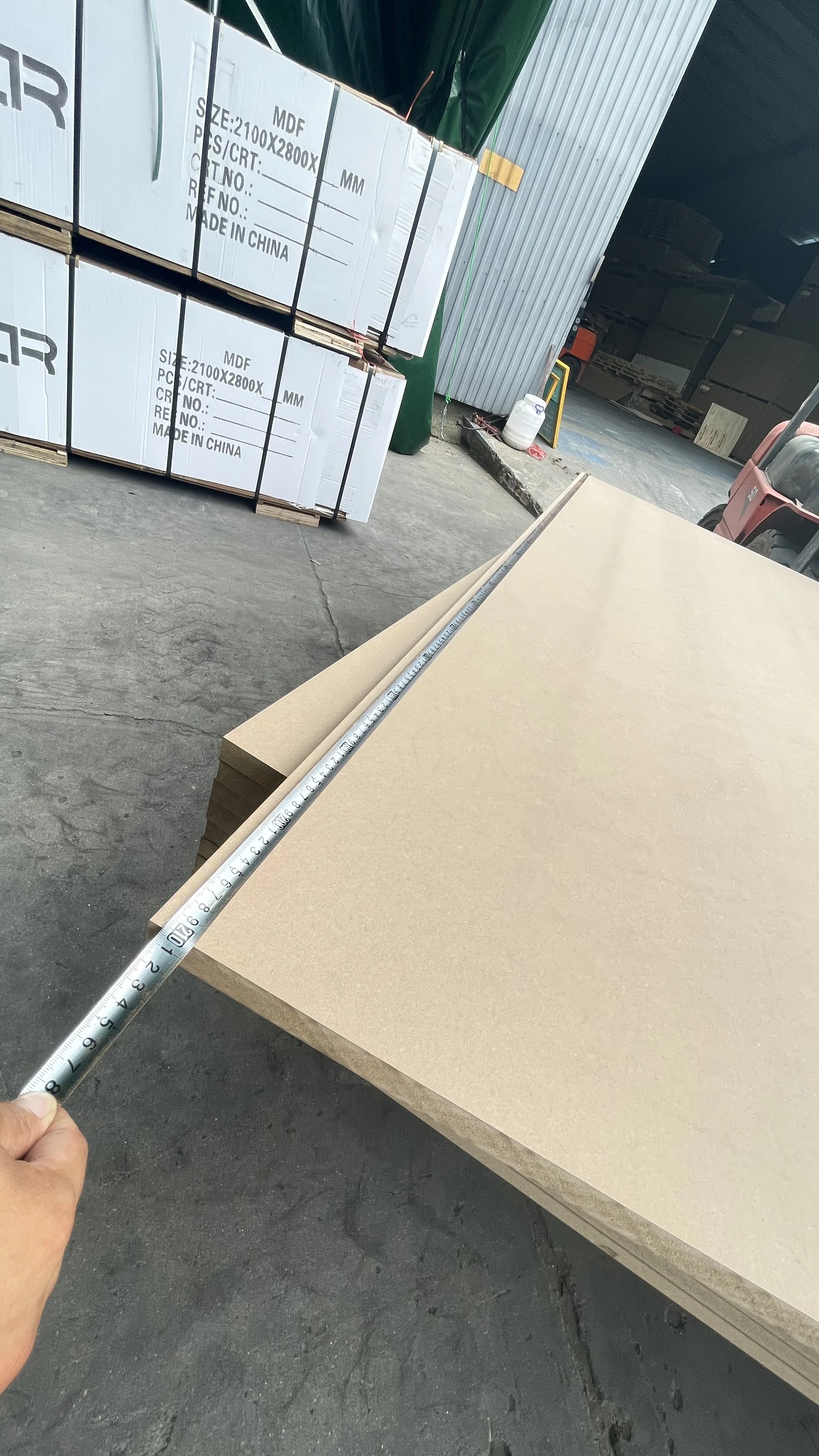 Mdf board 18mm 3mm laser cutting toy edge band Mdf wall panels sheet 4x8 for wall panel furniture door making