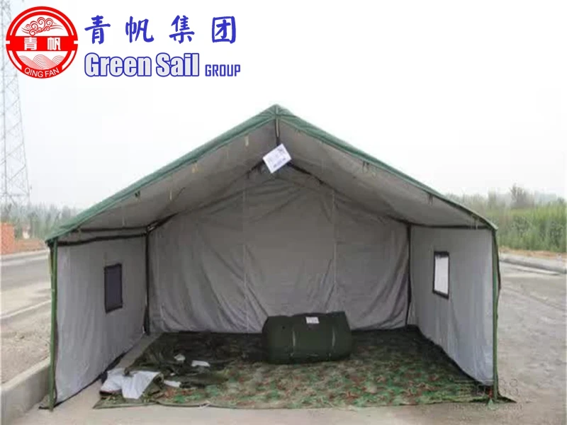 Tent Hot selling aluminum pipe canvas for 4 people tent anti wind PVC Tent