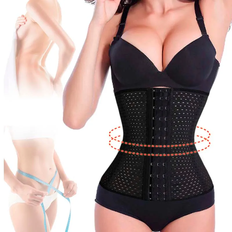 Women Breathable Waist Cinchers Ladies Corset Shaper Band Body Building Postpartum Belly Slimming Belt Modeling Strap Shapewear