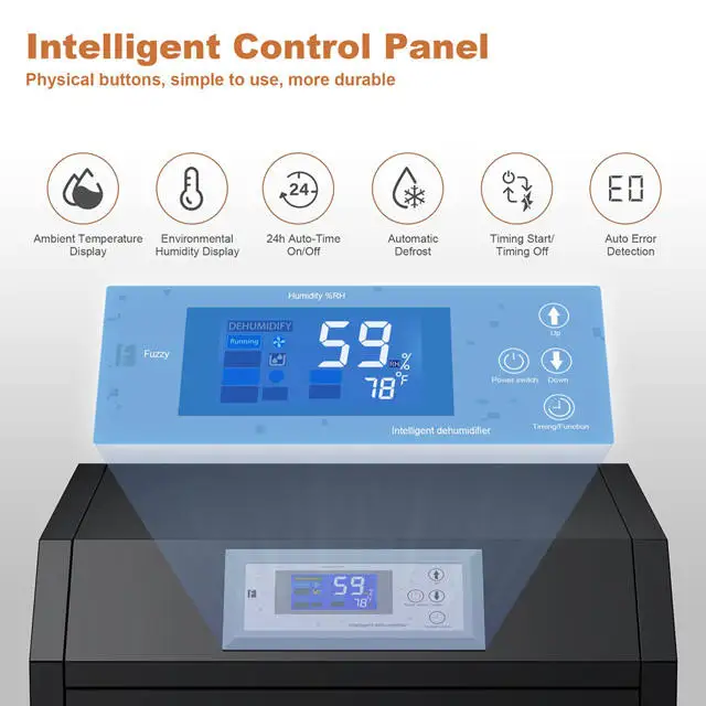 Hot Sale 150L/D Large Capacity Air Dryer Basement Greenhouse Air Dehumidifier Industrial