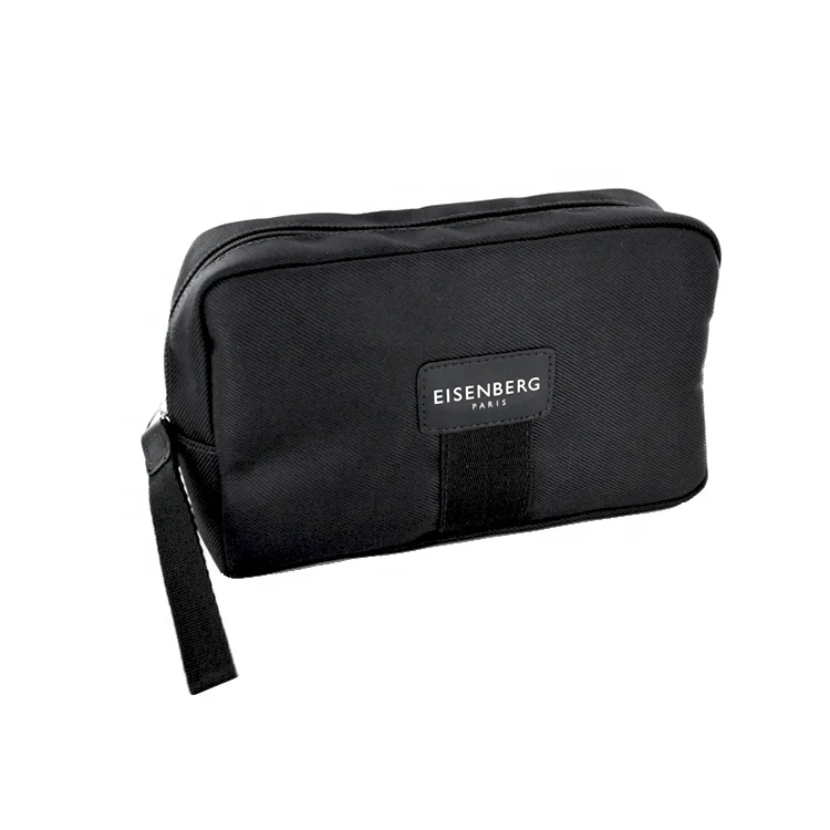 Customize Logo Travel Men Cosmetic Bag Toiletry Bag High Quality Portable RPET Men Wash Bag