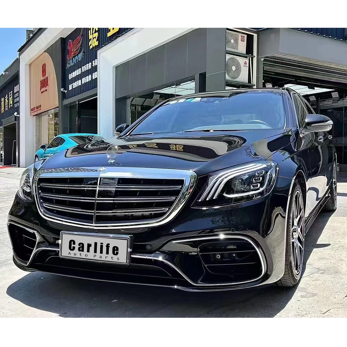 New arrival facelift Automotive Body kit for Mercedes benz S class W222 2014-2020 upgrade to S63 AMG look like