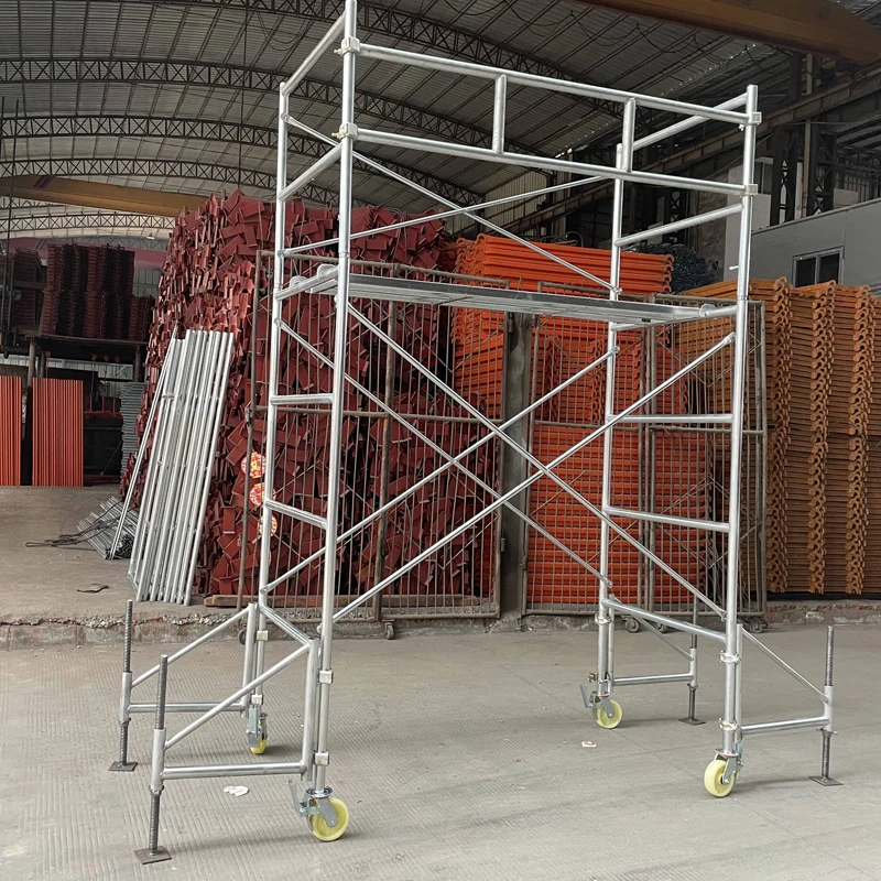 Guangdong produces cheaply Mason Frame Scaffold System Galvanized Scaffolding Set
