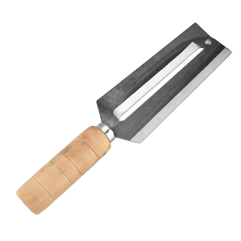 Sugarcane Pineapple Peeling Tool Commercial Professional Sugarcane Peeling Knife Stainless Steel Peeling Peeler