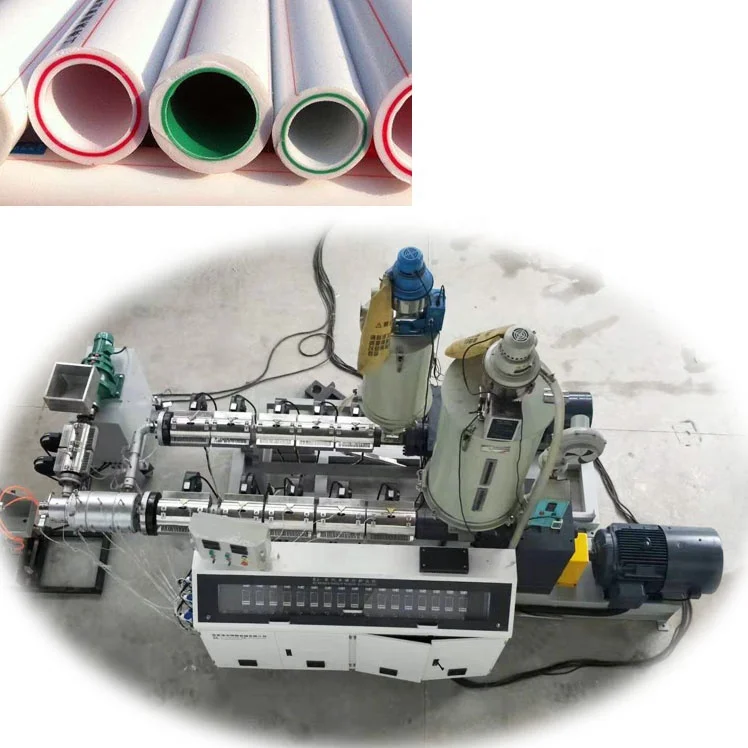 Hot sale three layer fibreglass PP PPR PPRC polypropylene pipe machine production line for sale