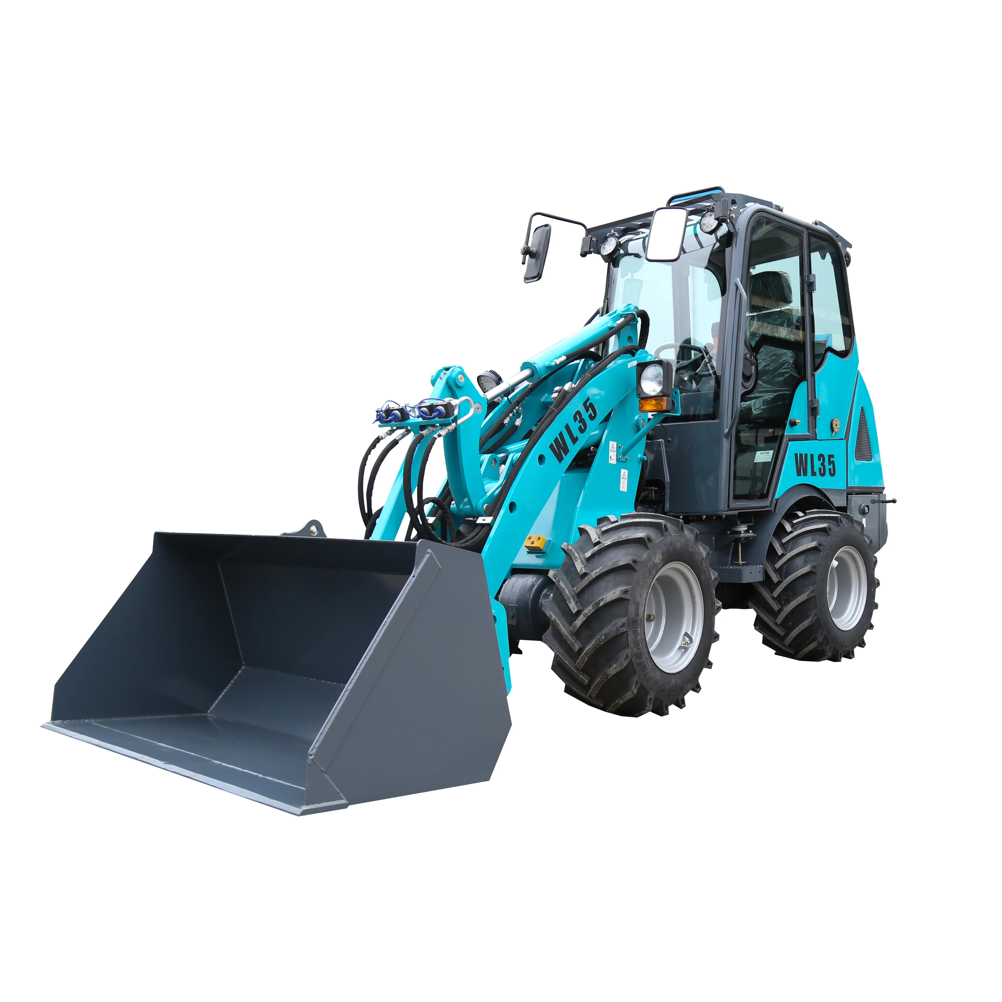 High quality garden mini machinery hydraulic mini wheel loader