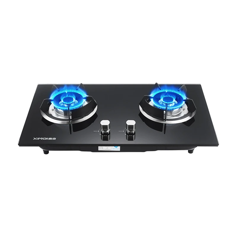 Tempered glass explosion-proof gas hob stove 2 burner gas stove stove wholesale gas cooker