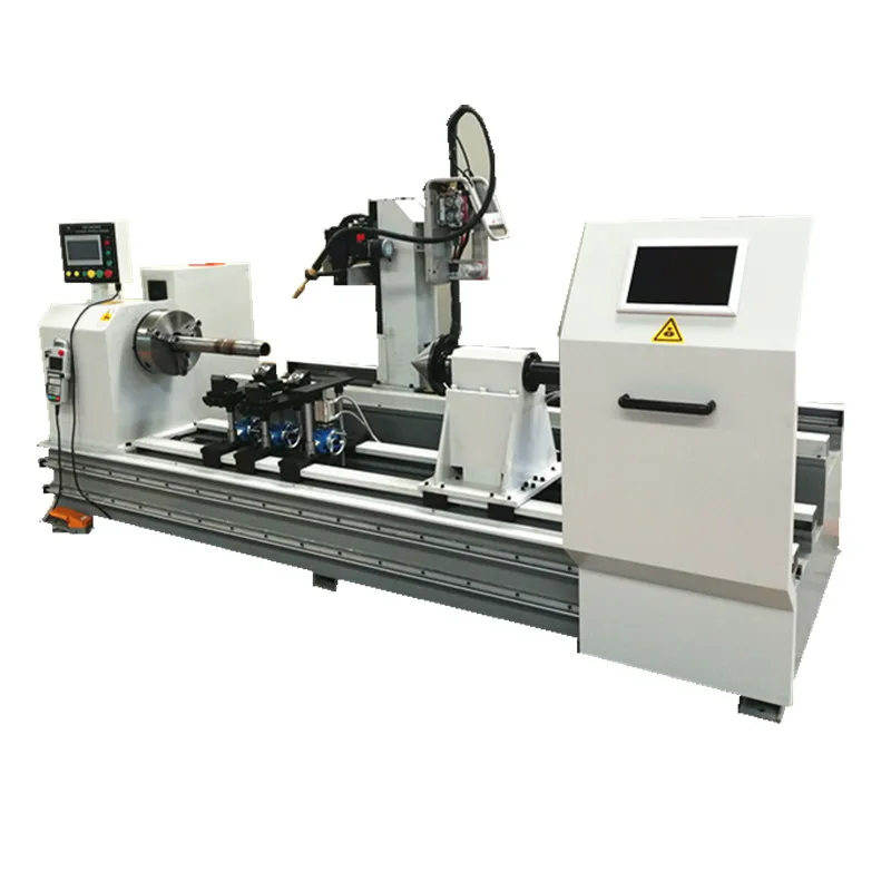 Hydraulic cylinder rod end welding machine 5 axis CNC welding hydraulic cylinder seam