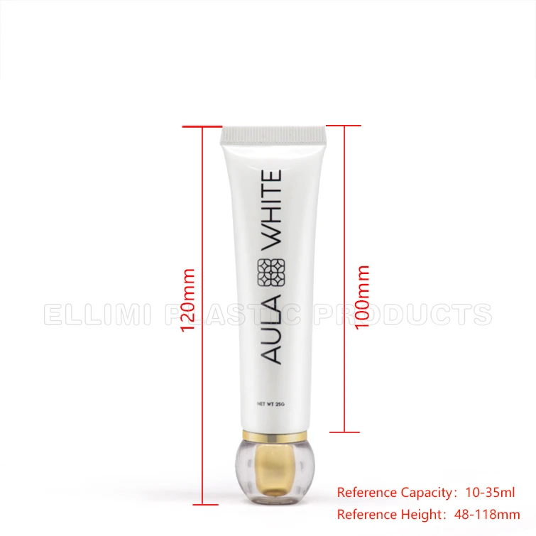 22mm Acrylic Sphere Cap Soft Tube ELM-199 offers a sophisticated solution for cosmetic packaging needs.