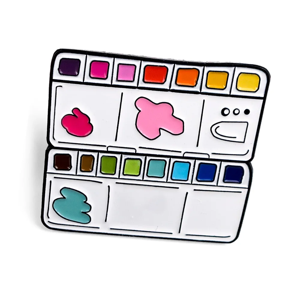 designer pantone color stainless steel lapel pencil enamel pin for teacher