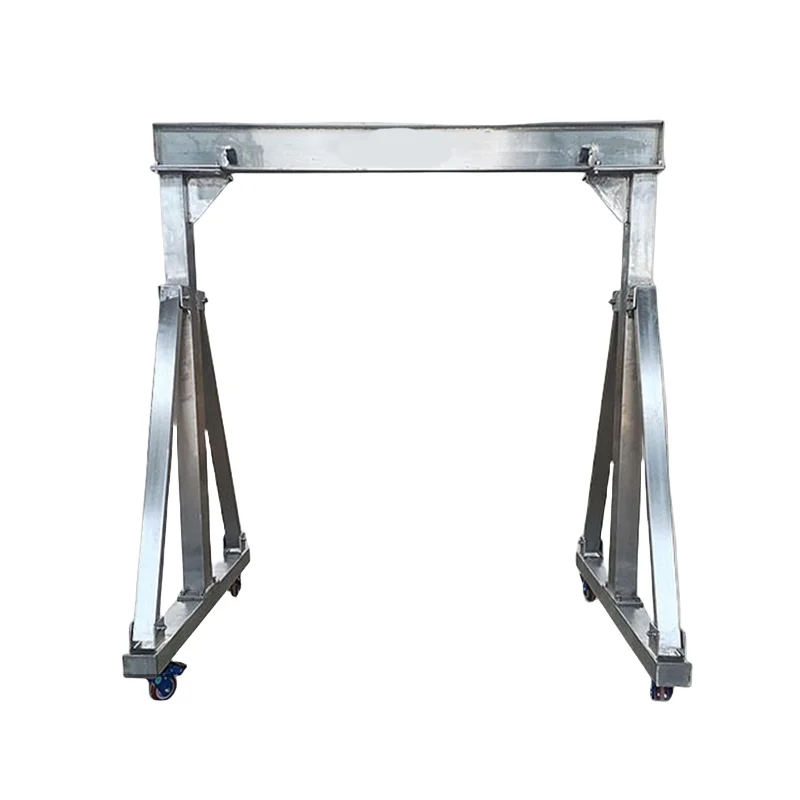 Portable 1T 2T 3T 5T 7.5T 10T Mobile Aluminium Alloy Electric Wireless Remote Control Support Frame Gantry Crane