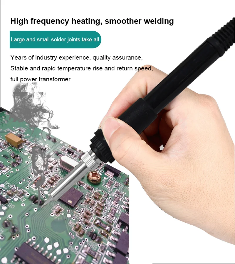 LW-881 Longwei High Power 650W Soldering Station Hot Air Heat Gun Welding Table Professional Solder Station Rework Station