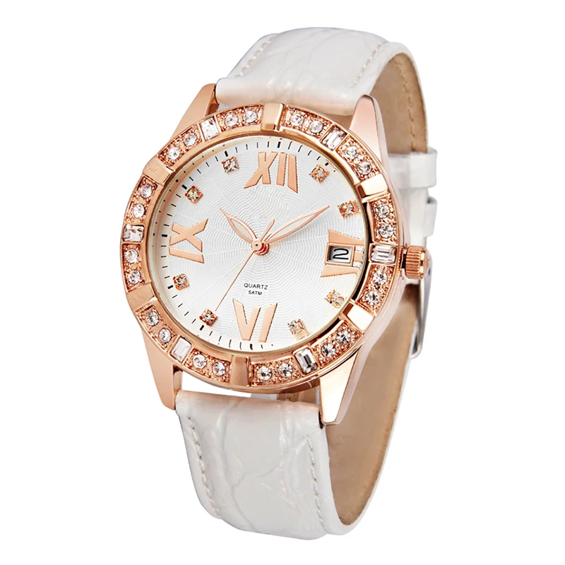 Amazon 2020 most free lady red watchband watch  online shopping women priority purchase can be customized LOGO