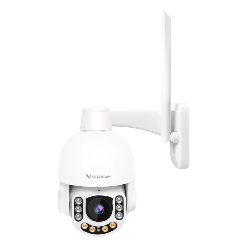 Vstarcam 5X optical 4G camera outdoor 3MP two-way talk ai camera sound and light double alarm human tracking ip security camera