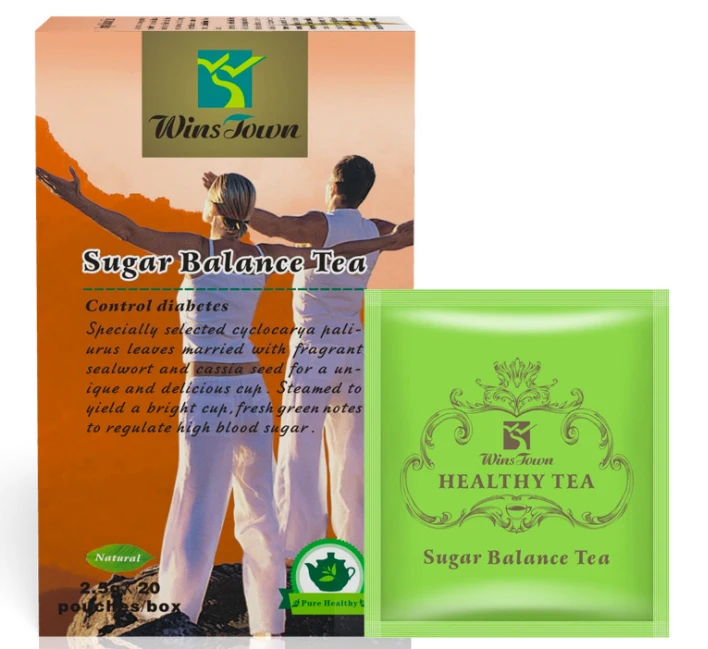 
Hot selling Winton Herbal Diabetic Tea sugar balance health tea for Control and reducing high blood sugar 