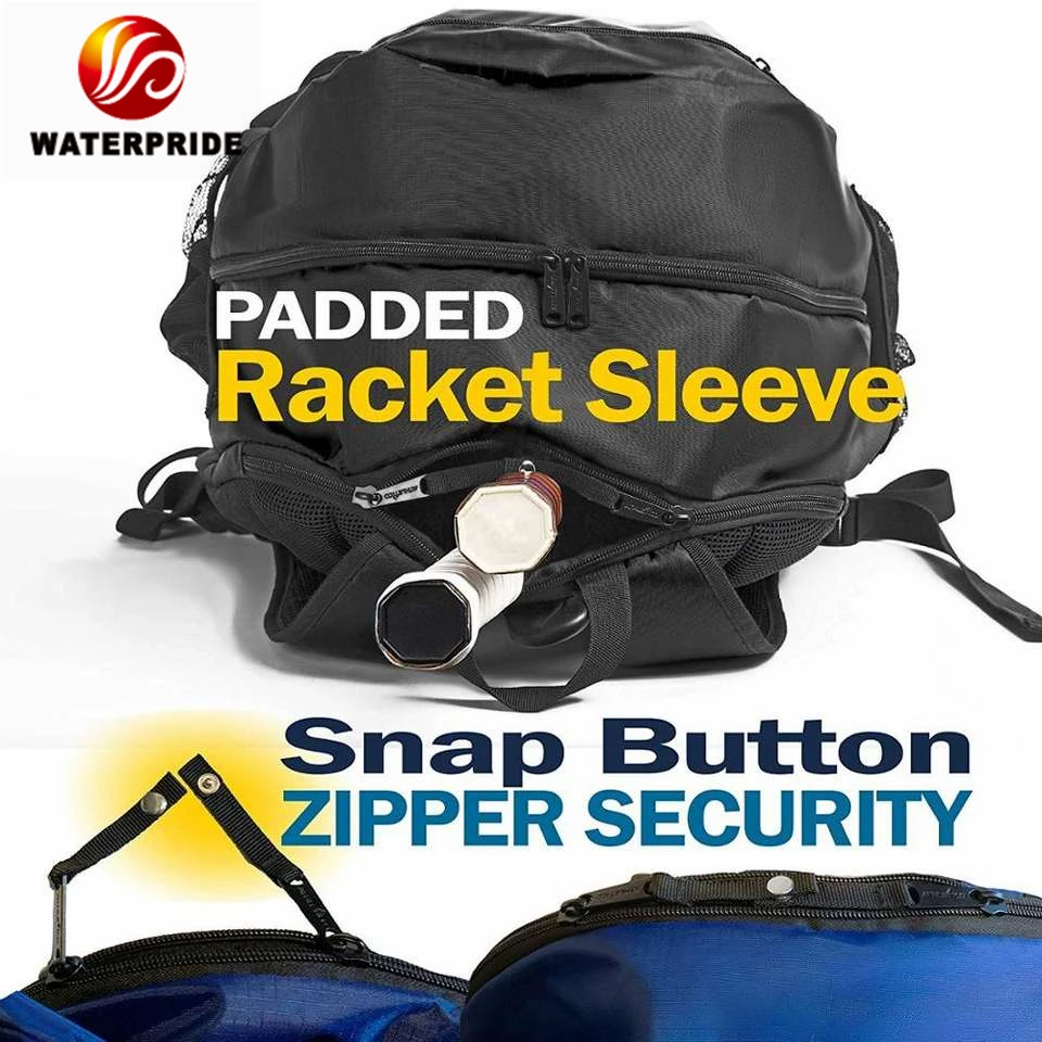 Customized 2023 Tennis Bag Holds 2 Rackets in Padded Compartment tennis bag high quality tennis backpack racket bag