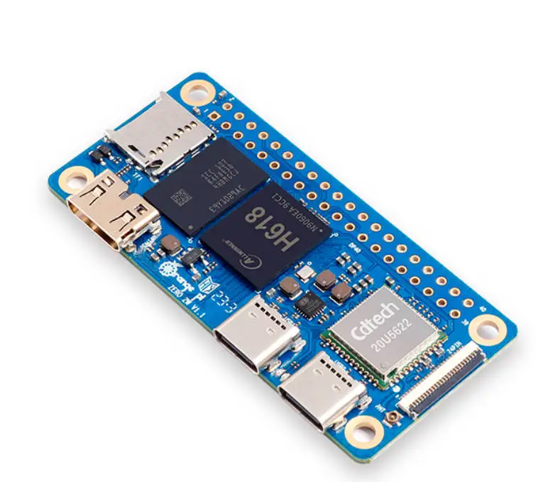 Orange Pi Zero 2 W  DDR4 Mini PC Allwinner H618 Orange Pi Zero 2W WiFi Bluetooth BLE SBC Single Board Computer Zero2W