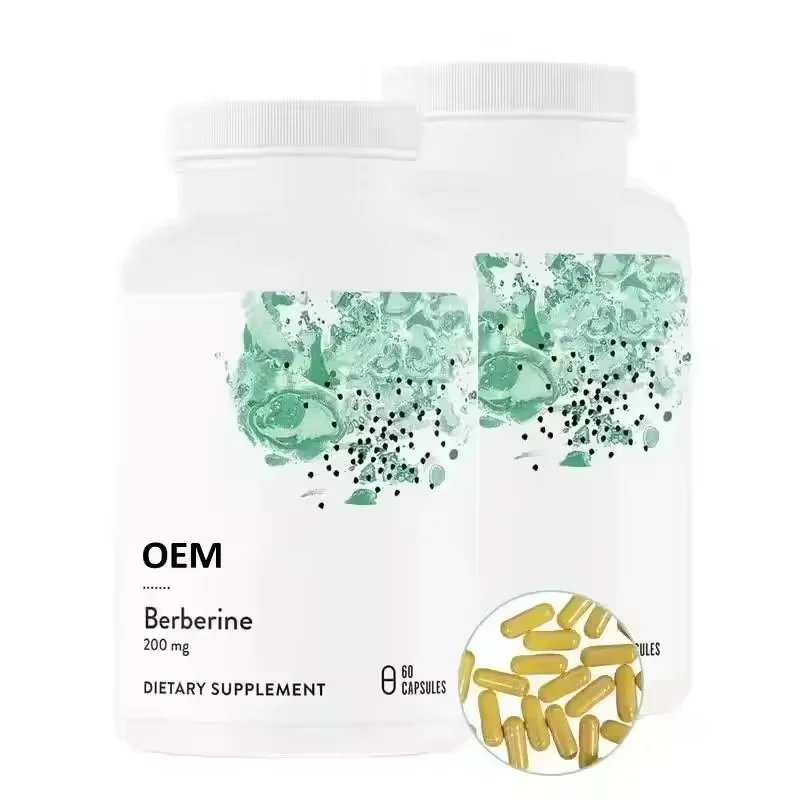 Private label Promotes Liver Function Gut Health Immunity 500 mg 60 Berberine capsules