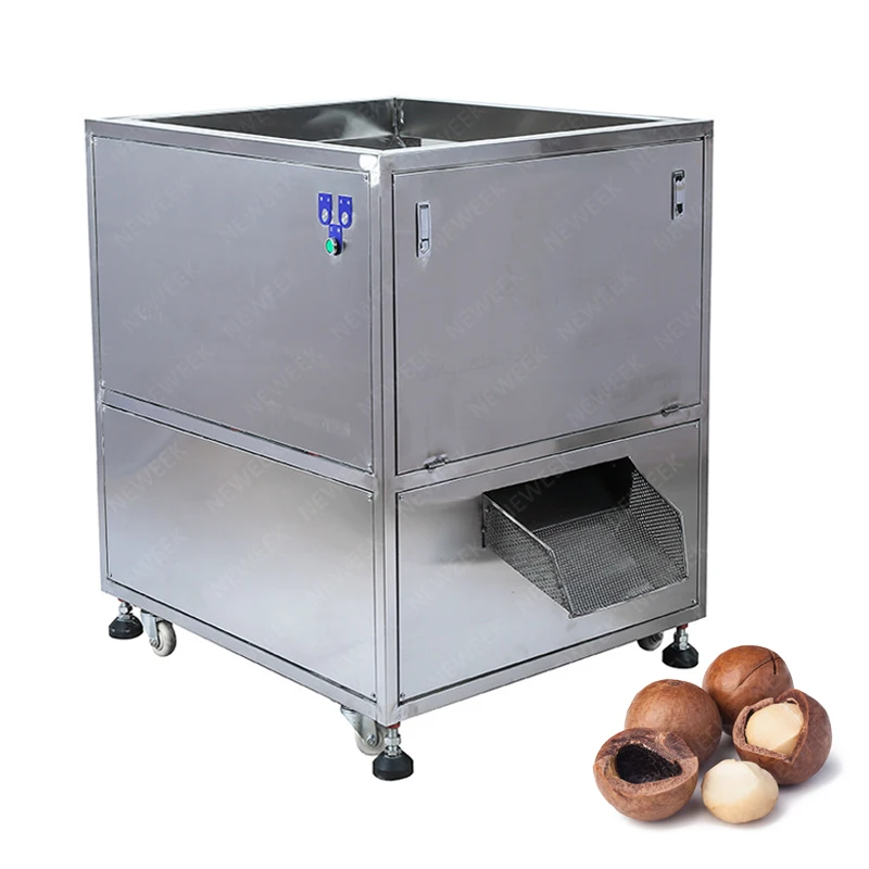 NEWEEK Australia 200kg/h farm/home use hawaii nut opener macadamia nuts processing machine macadamia nut cracker machine