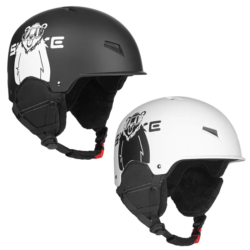 New Adult Ski Helmet Manufacturer Wholesale Anti Fall Suitable for Single and Double Board