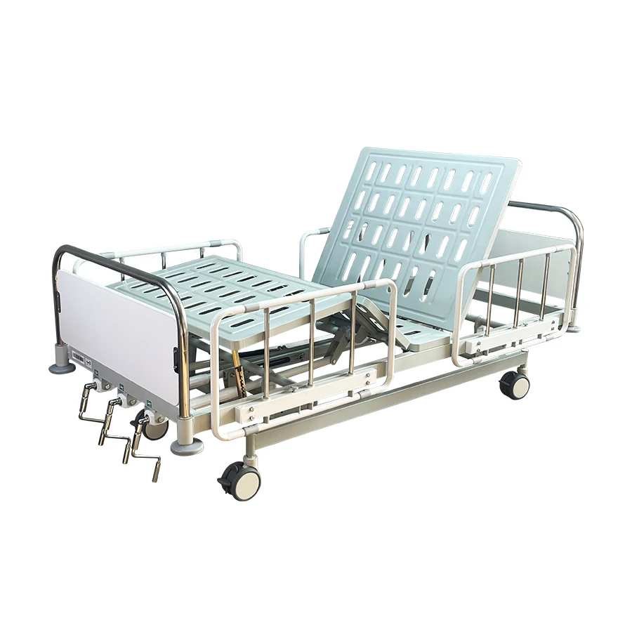 ORP-BMT32 3 Function Adjustable Patient Bed Mental 3 Cranks Manual Medical Hospital Beds