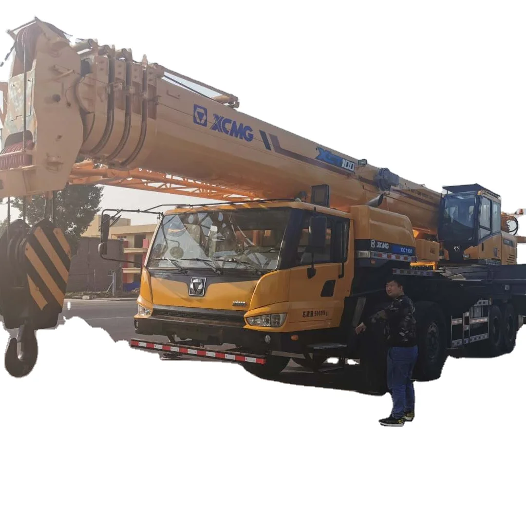 Used/Second Hand QY100K Truck Crane 100 ton, Hot Sale XC-MG 100 ton Mobile Crane