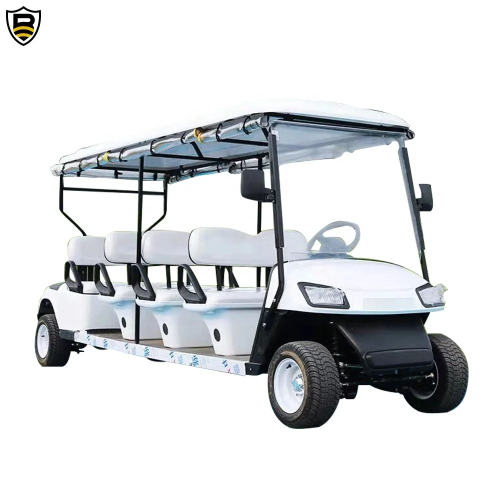 Solar Powered 60V Custom Club Car 7 Sets Portable Electric Golf Cart