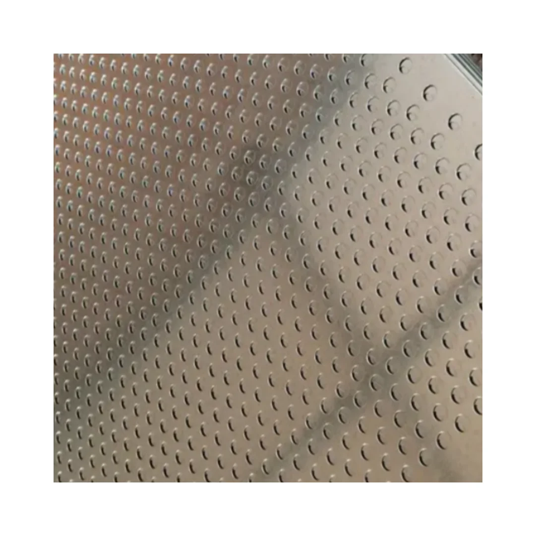 Experienced Designer SS410 Customized Corrosion Protection Uniform Meshes Perforated Metal Plate for Chain Plate