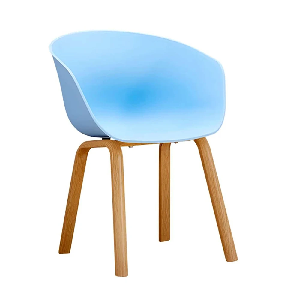 Living Room Furniture Sillas De Comedor Designer Scandinavian Dining Chair with Metal Leg