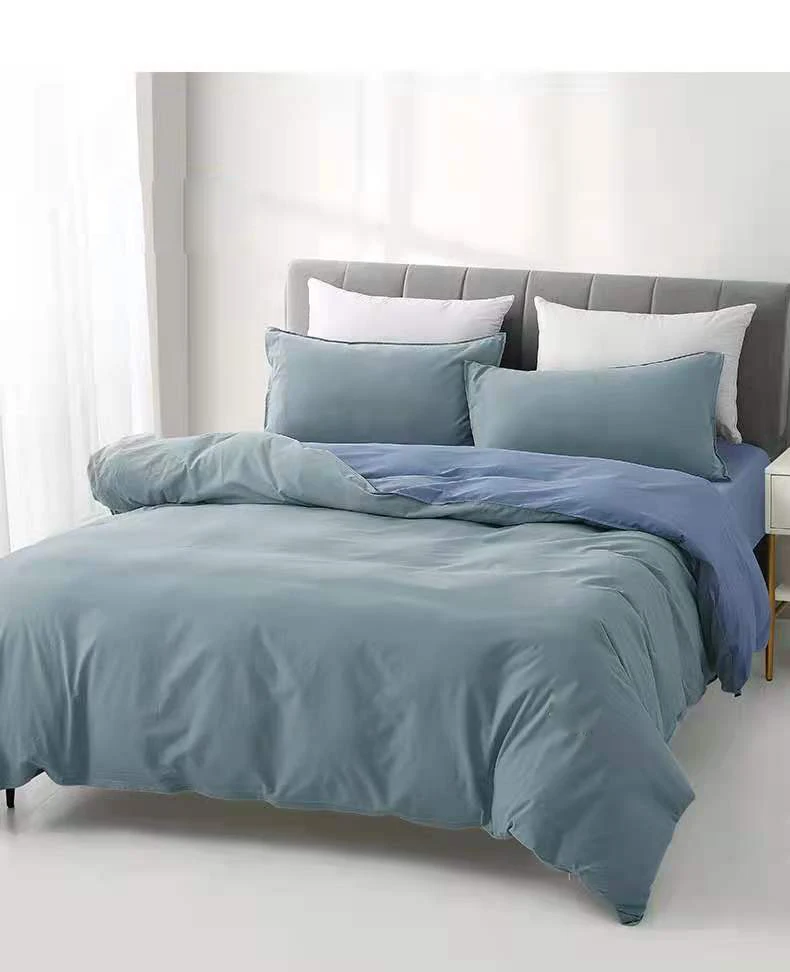 Noele OA 60 days luxury bedding basics corn fiber sustainable PLA fiber bed sheet bedding set