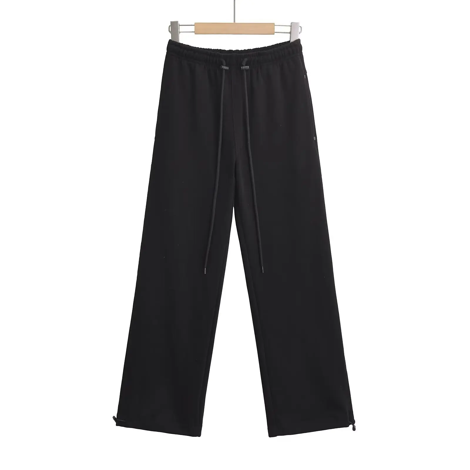 New Korean Style Of Casual Simple High Waist Wide Leg Sweatpants Loose And Slim Comfortable Sports Pants Women