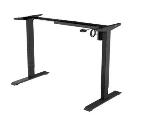 Single Motor Office Electric Adjustable Height Tables Standing Computer Desk
