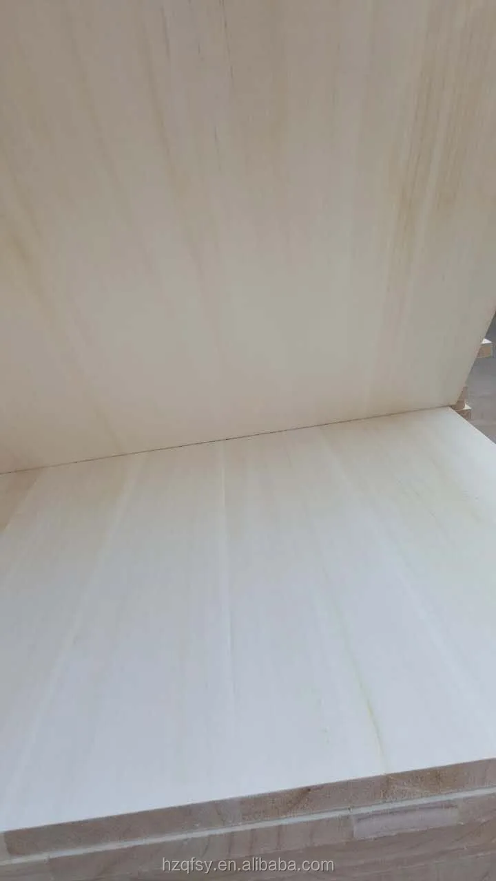 Wholesale Solid Paulownia Board Furniture Paulownia Wood Board