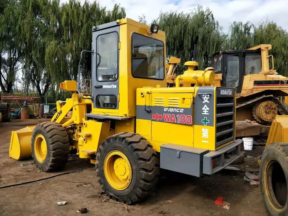 Б/у Колесный погрузчик Komatsu WA100 по лучшей цене колесный 100 с отличной