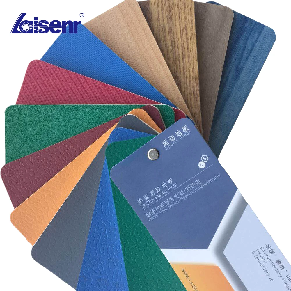 
PVC plastic indoor tarafelx water-proof anti-slip gym and badminton court flooring for badminton court only 