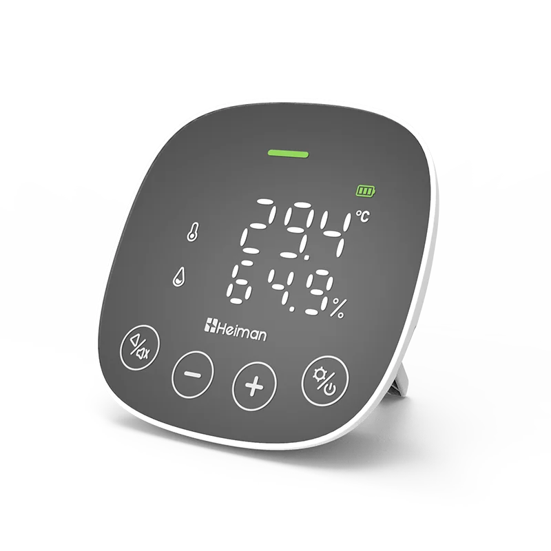Zigbee 3.0 Smart CO2 Detector Air Quality Monitor Tuya Temperature and Humindity Sensor