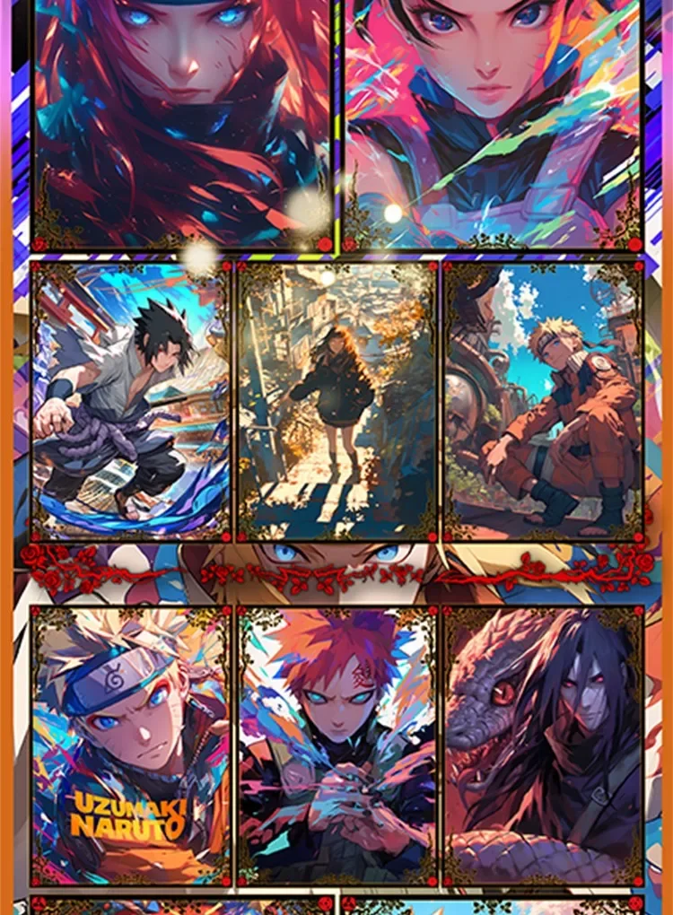 Wholesale Ninja Village War B5 Wave 3 Collection Card Uzumaki Uchiha Sasuke Tcg Haruno Sakura Collection Card Toy Gift