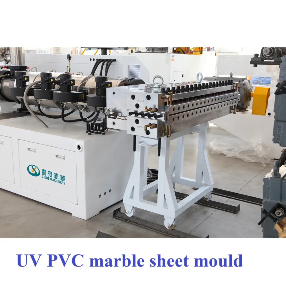 industry automatic PVC artificial marble making machine corner profile machine line